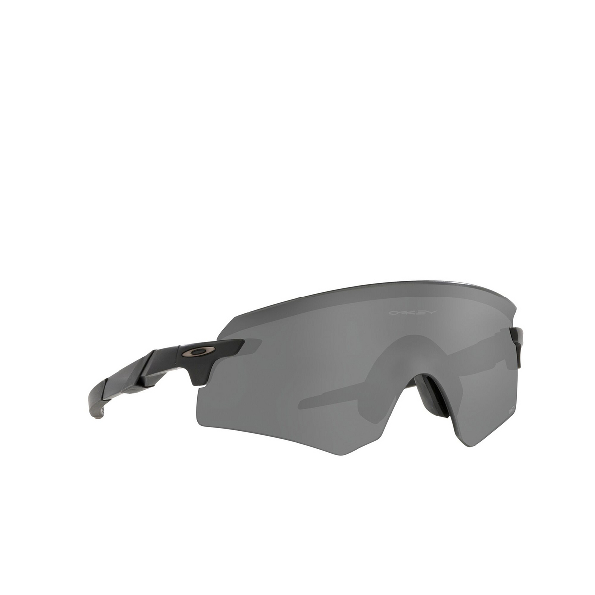 Oakley ENCODER Sunglasses 947103 Matte Black - three-quarters view