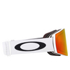 Oakley FALL LINE I Sunglasses 709907 matte white - product thumbnail 3/4