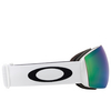 Occhiali da sole Oakley FLIGHT DECK L 705036 matte white - anteprima prodotto 3/4