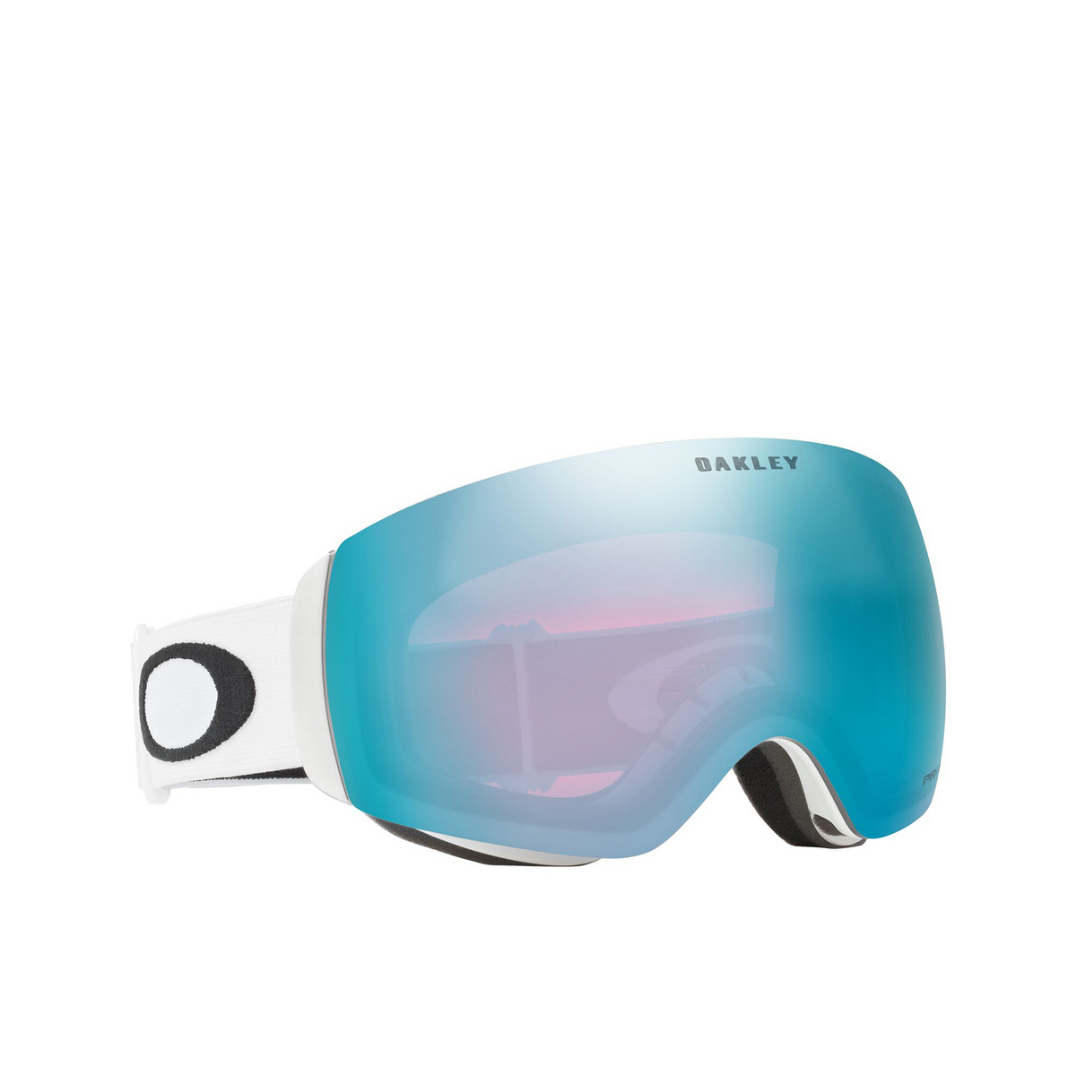 Oakley FLIGHT DECK M Sunglasses 7064A0 Matte White - three-quarters view