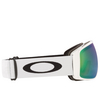 Occhiali da sole Oakley FLIGHT TRACKER L 710413 matte white - anteprima prodotto 3/4