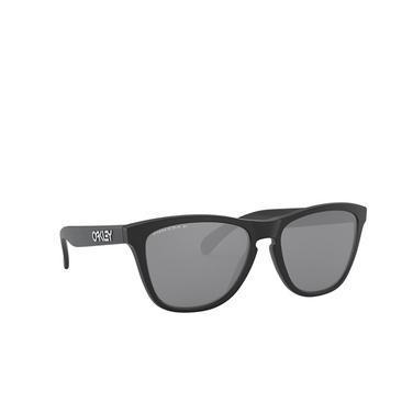 Gafas de sol Oakley FROGSKINS 9013F7 matte black - Vista tres cuartos