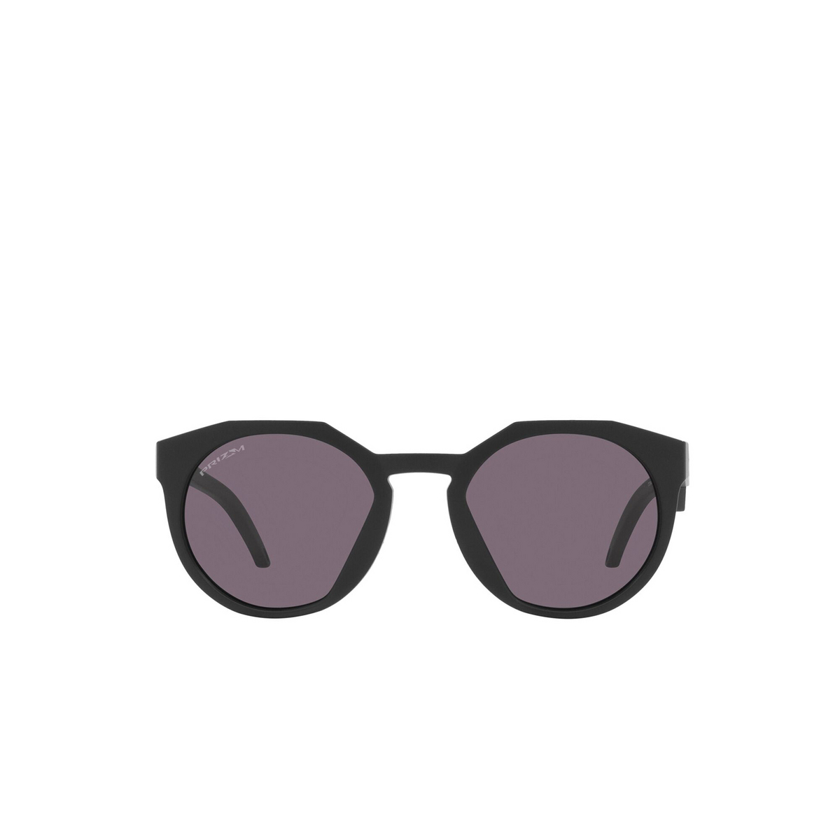 Oakley® Square Sunglasses: Hstn OO9464 color Matte Black 946401 - front view.