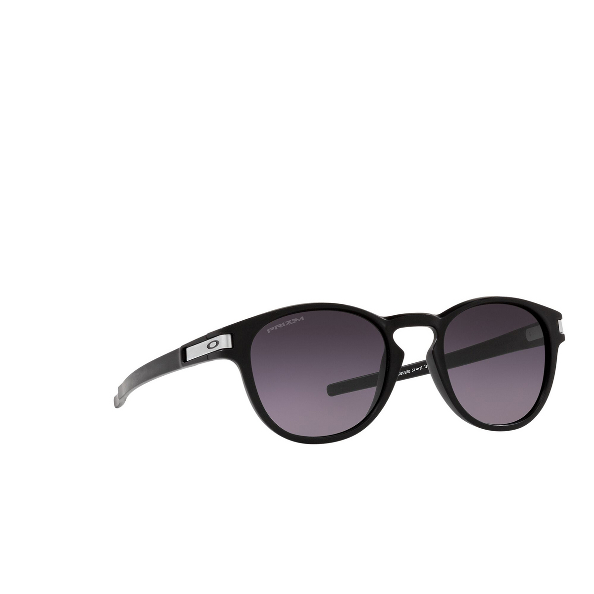 Oakley LATCH Sunglasses 926559 Matte Black - three-quarters view