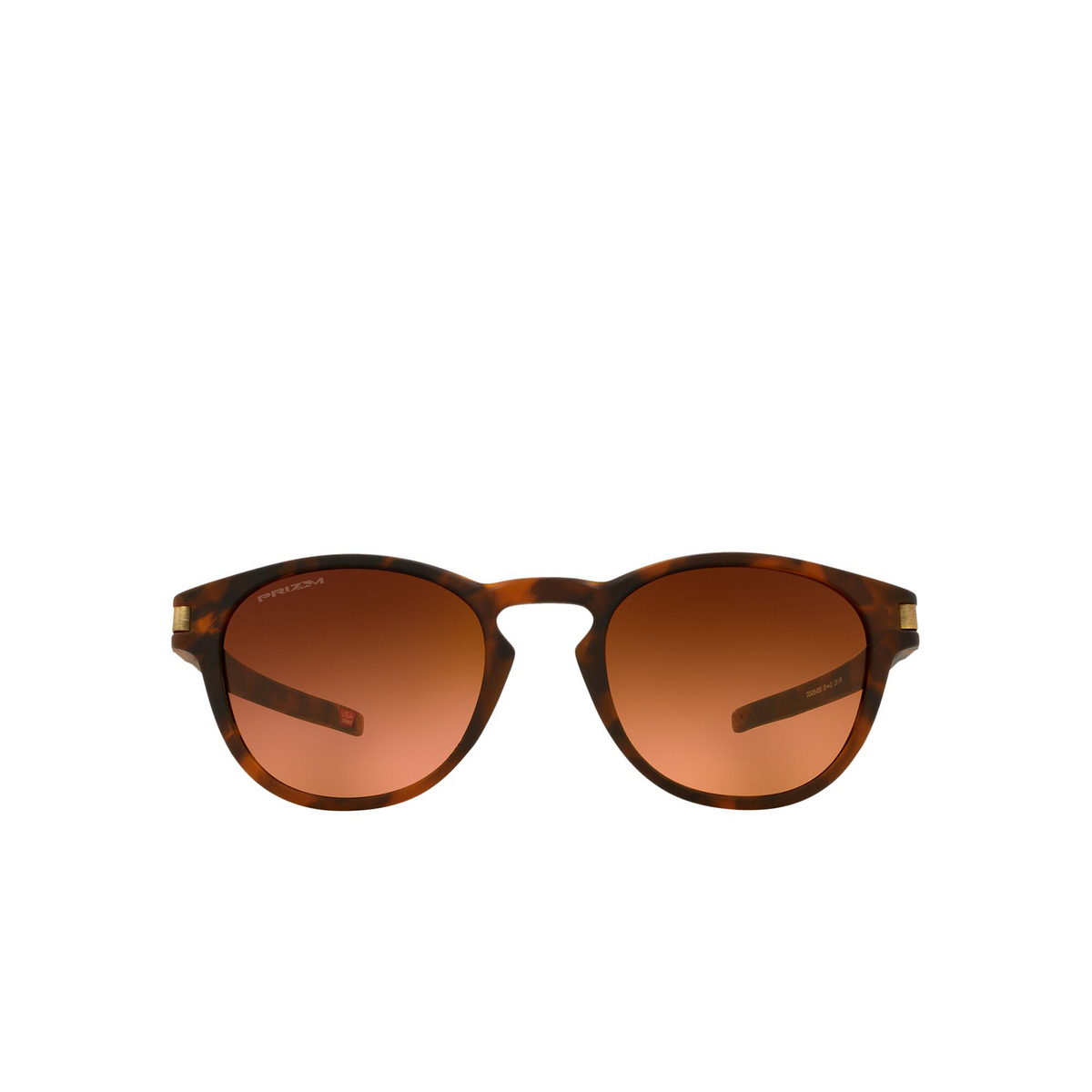 Oakley LATCH Sunglasses 926560 Matte Brown Tortoise - front view