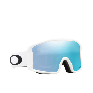 Occhiali da sole Oakley LINE MARINER M 709341 matte white - tre quarti