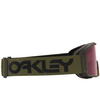 Occhiali da sole Oakley LINE MINER L 707091 dark brush - anteprima prodotto 3/4