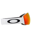 Occhiali da sole Oakley FLIGHT DECK L 705035 matte white - anteprima prodotto 3/4