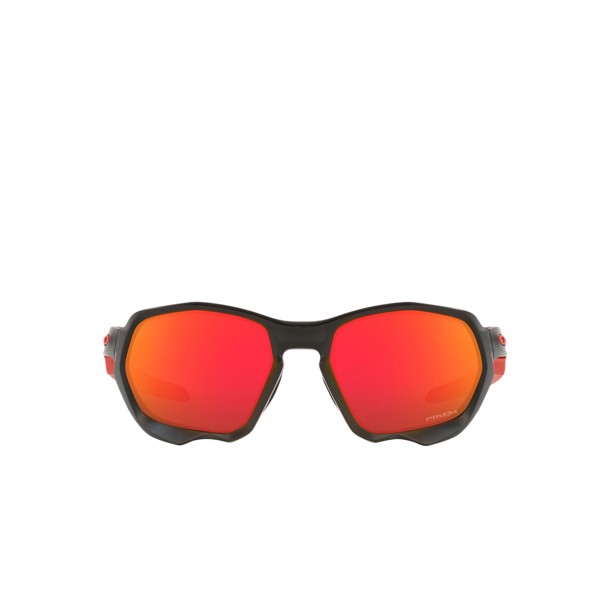 Oakley PLAZMA Sunglasses 901911 Matte Black Ink - front view