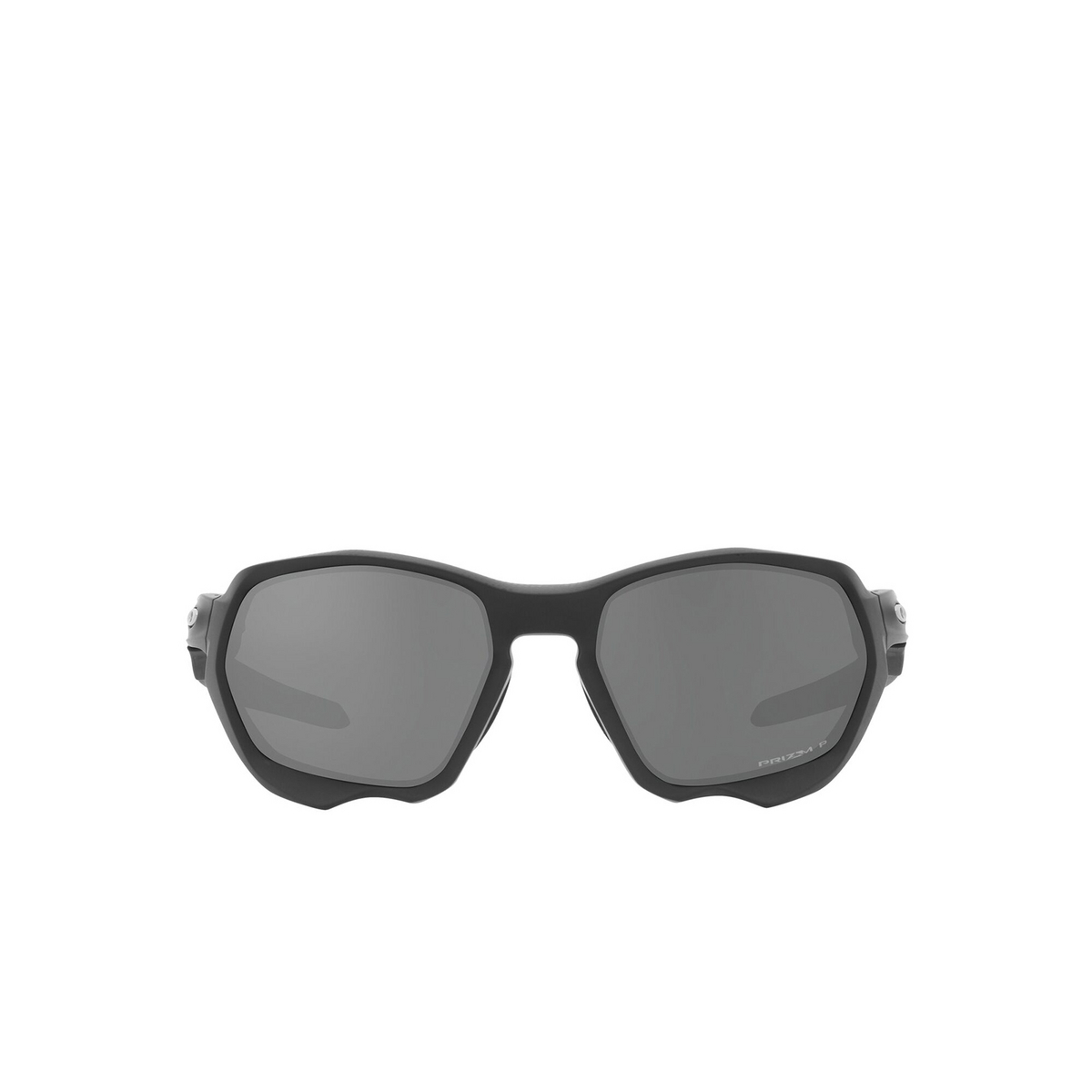 Oakley PLAZMA Sunglasses 901914 Hi Res Matte Carbon - front view