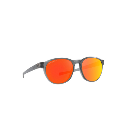 Gafas de sol Oakley REEDMACE 912604 matte grey smoke - Vista tres cuartos