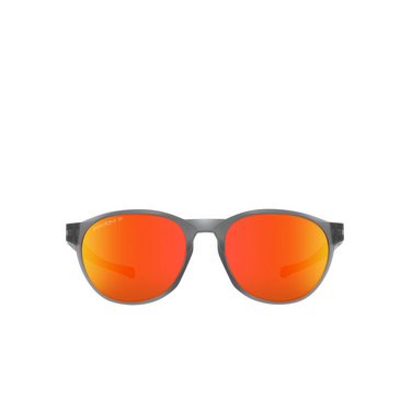 Gafas de sol Oakley REEDMACE 912604 matte grey smoke - Vista delantera