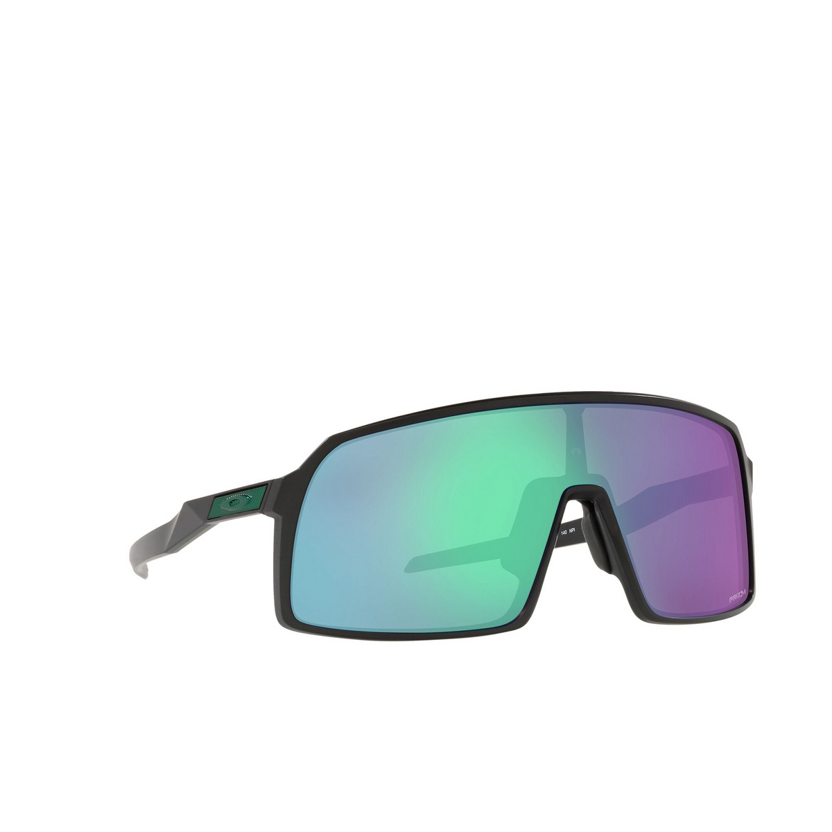 Oakley® Sport Sunglasses: OO9406 Sutro color 940652 Matte Black - three-quarters view