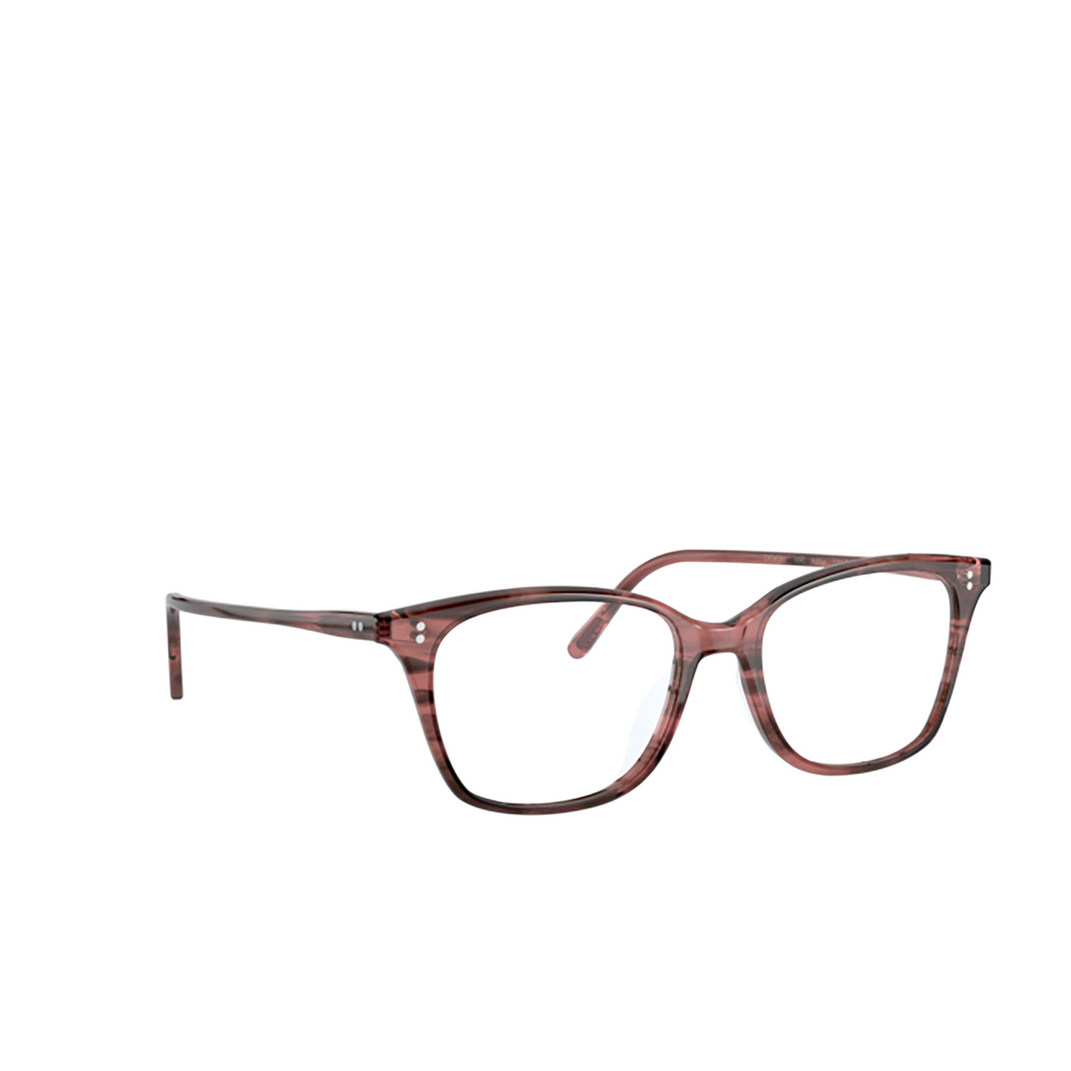 Occhiali da vista Oliver Peoples ADDILYN 1690 Merlot smoke - tre quarti