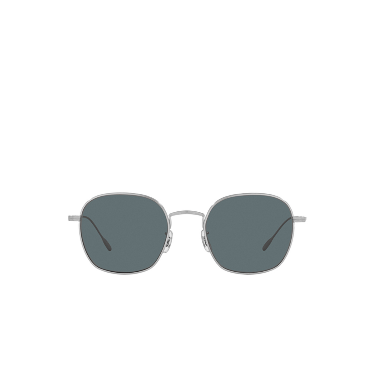 Oliver Peoples ADES Sunglasses 52543R Brushed Silver - front view
