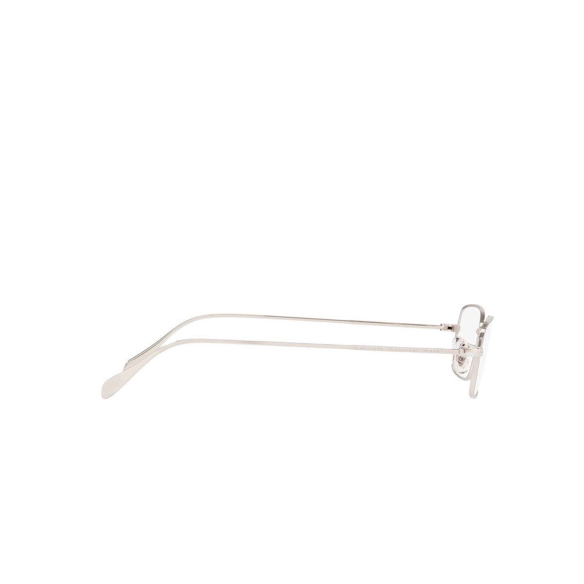 Oliver Peoples® Rectangle Eyeglasses: Aronson OV1253 color Silver 5036 - product thumbnail 3/3.