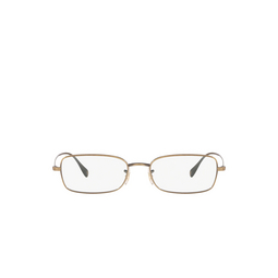 Oliver Peoples® Rectangle Eyeglasses: Aronson OV1253 color Antique Gold 5284.