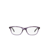 Oliver Peoples ASHTON Eyeglasses 1682 dark lilac vsb - product thumbnail 1/4
