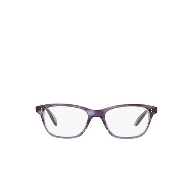 Oliver Peoples ASHTON Eyeglasses 1682 dark lilac vsb - front view