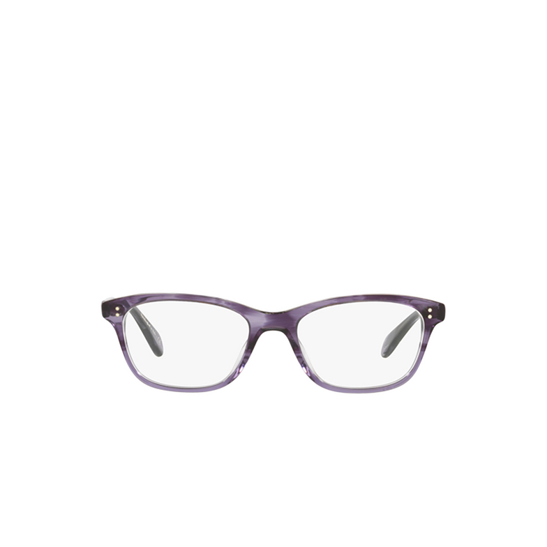 Oliver Peoples ASHTON Eyeglasses 1682 dark lilac vsb - 1/4