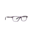 Oliver Peoples ASHTON Eyeglasses 1682 dark lilac vsb - product thumbnail 2/4