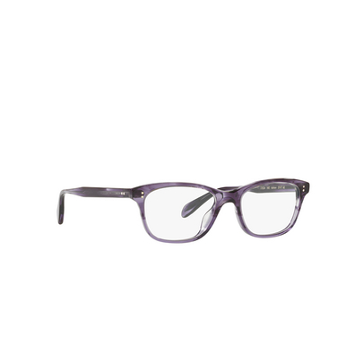 Oliver Peoples ASHTON Eyeglasses 1682 dark lilac vsb - three-quarters view
