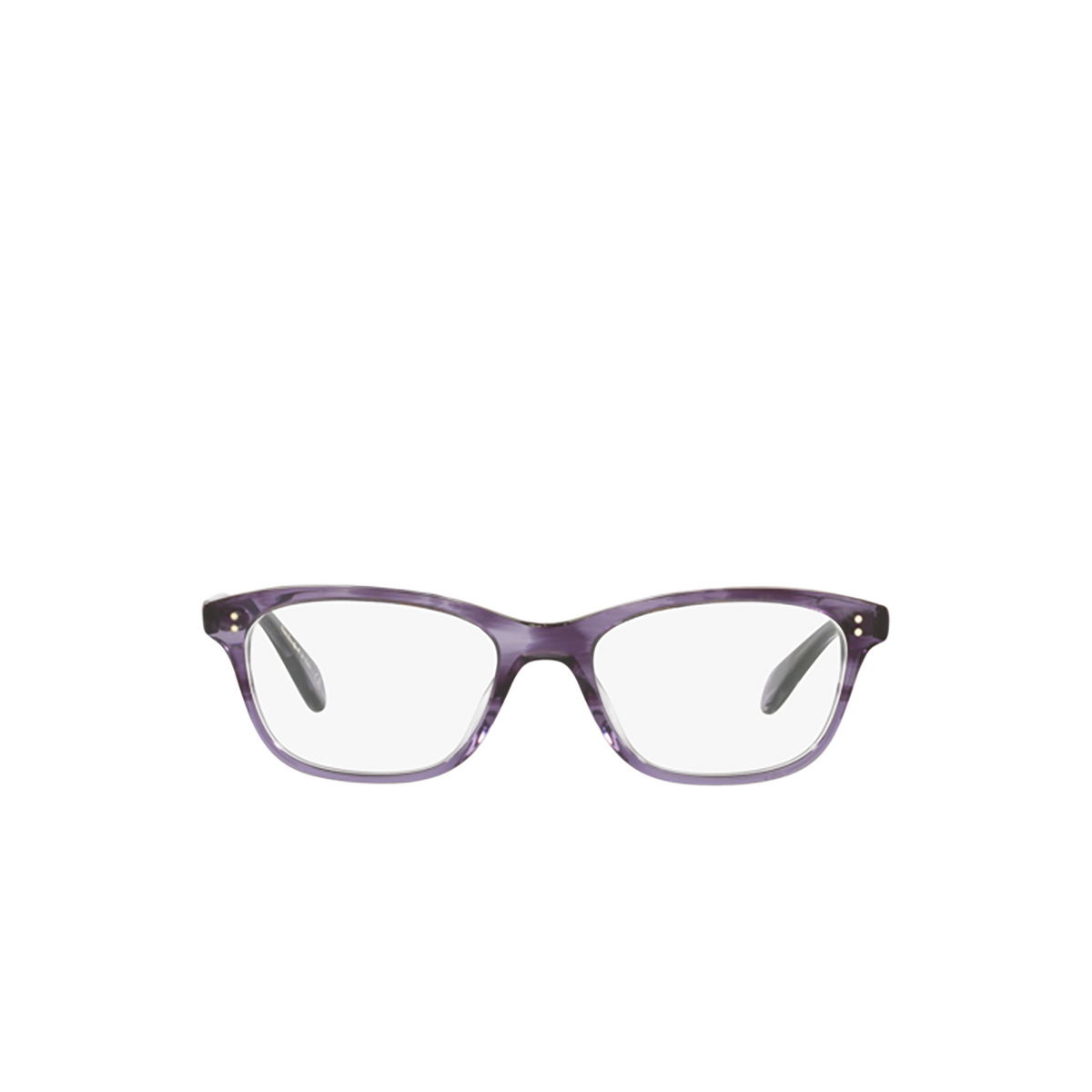 Oliver Peoples ASHTON Eyeglasses 1682 Dark Lilac Vsb - front view