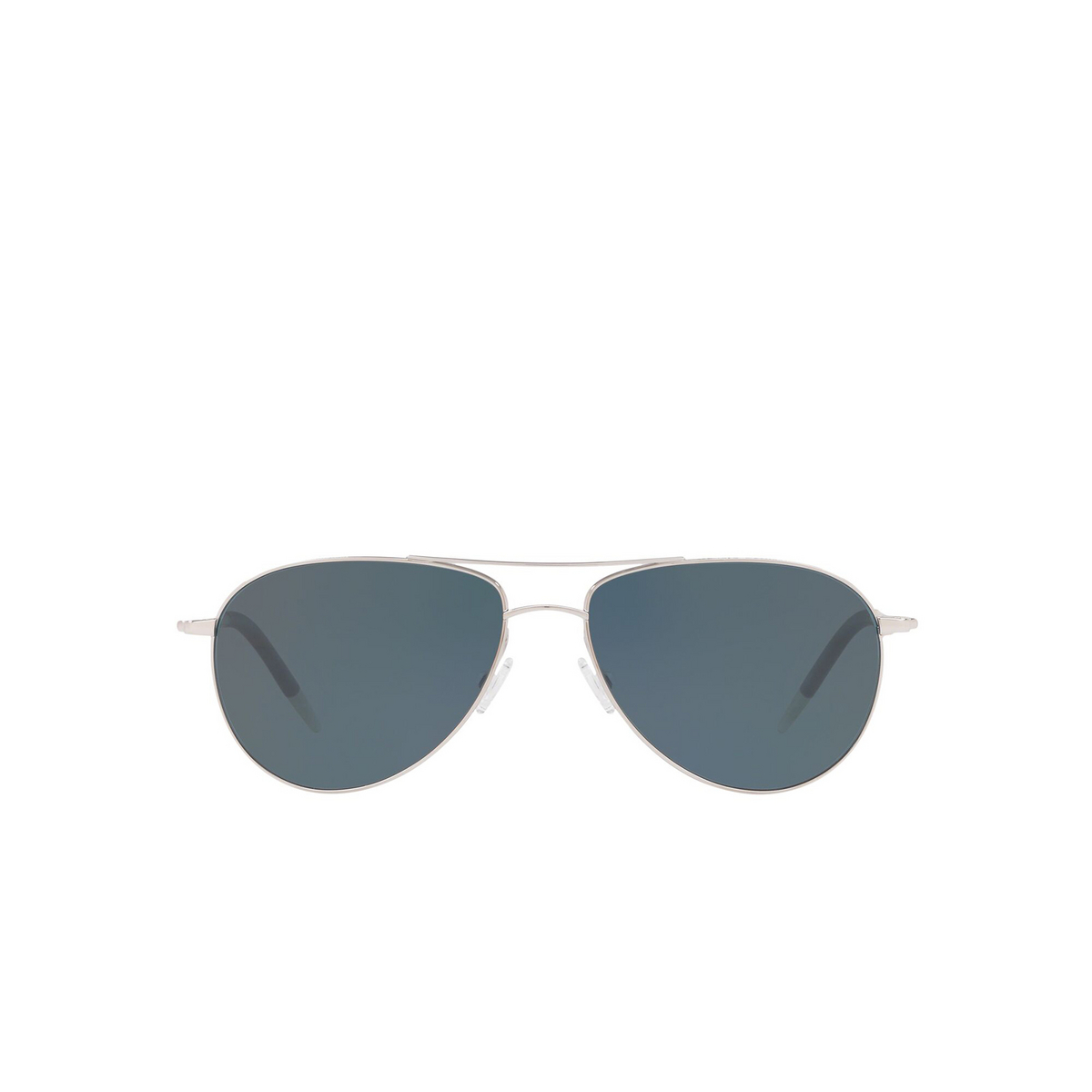 Oliver Peoples BENEDICT Sunglasses 50363R Silver - front view