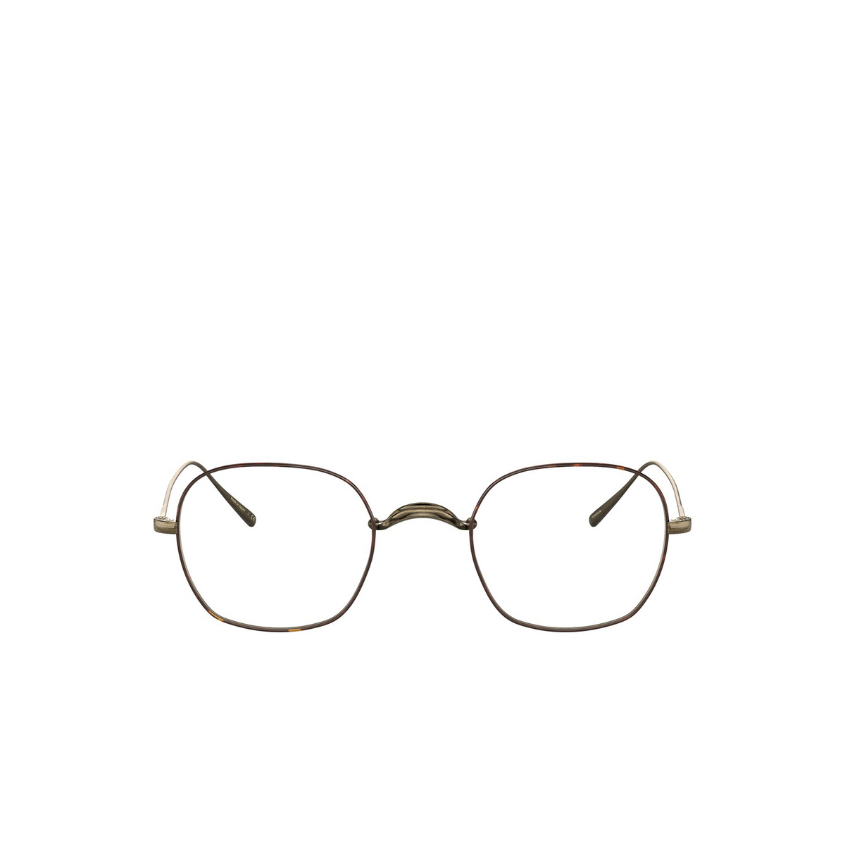 Oliver Peoples® Square Eyeglasses: Carles OV1270T color Antique Gold / Dtbk 5284 - 1/3.