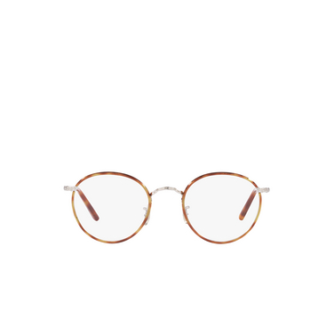 Occhiali da vista Oliver Peoples CARLING 5063 brushed silver / amber tortoise - frontale