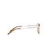 Oliver Peoples CARLING Eyeglasses 5063 brushed silver / amber tortoise - product thumbnail 3/4