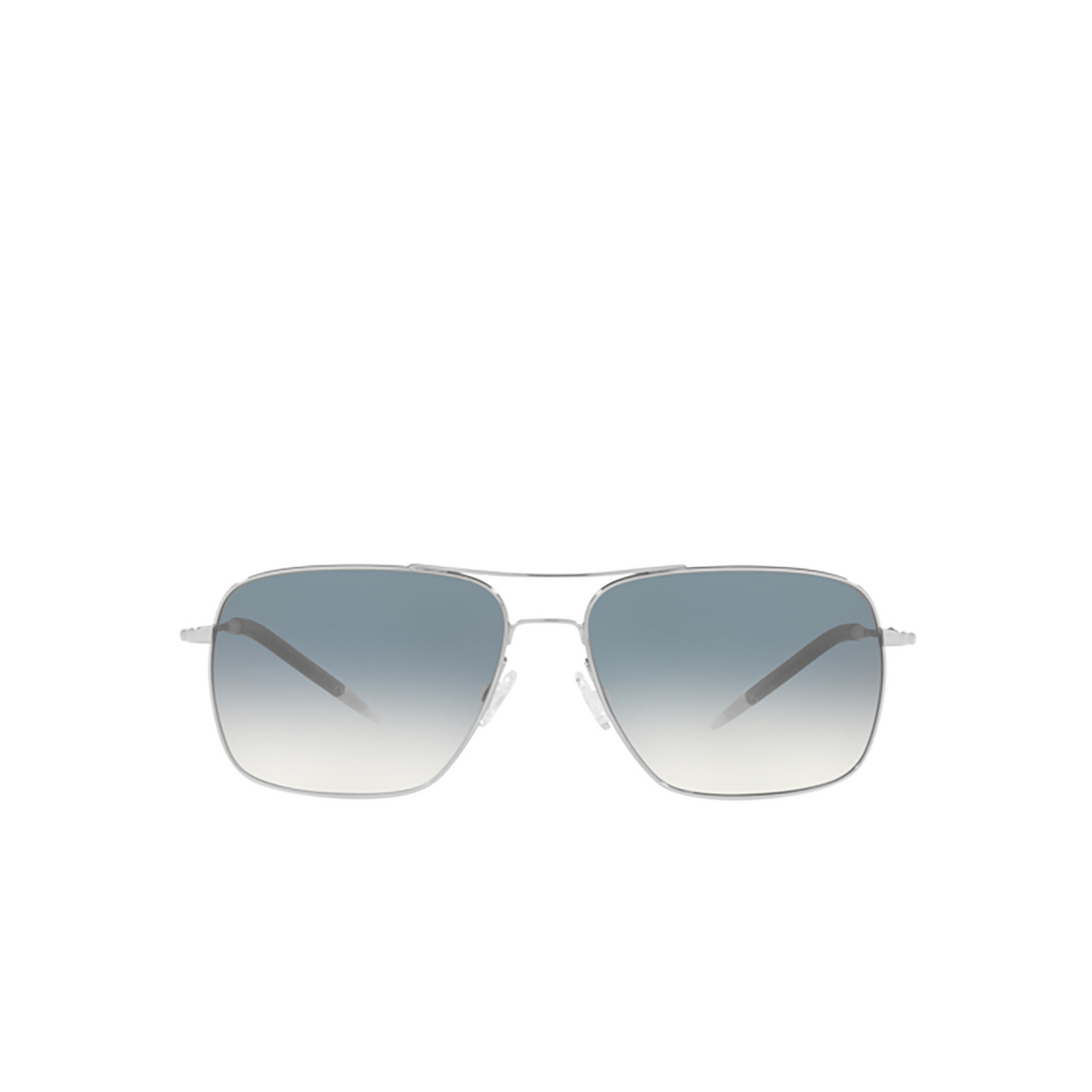Oliver Peoples CLIFTON Sunglasses 50363F Silver - front view