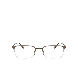 Oliver Peoples® Rectangle Eyeglasses: Codner OV1273 color Bronze / Antique Gold 5301.