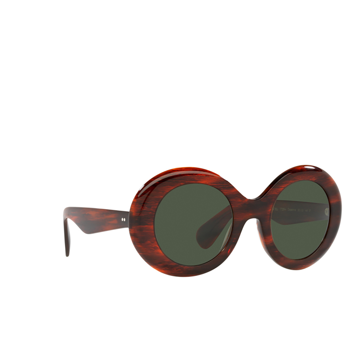 Oliver Peoples DEJEANNE Sunglasses 17259A Vintage red tortoise - three-quarters view