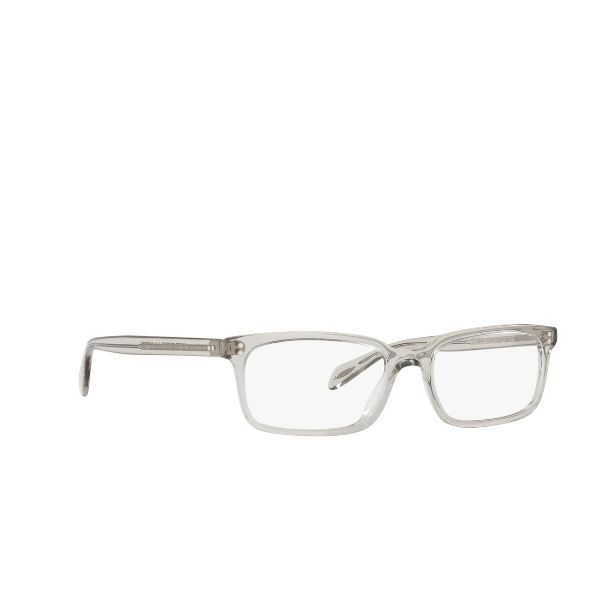 Oliver Peoples® Rectangle Eyeglasses: Denison OV5102 color Black Diamond 1669 - three-quarters view.