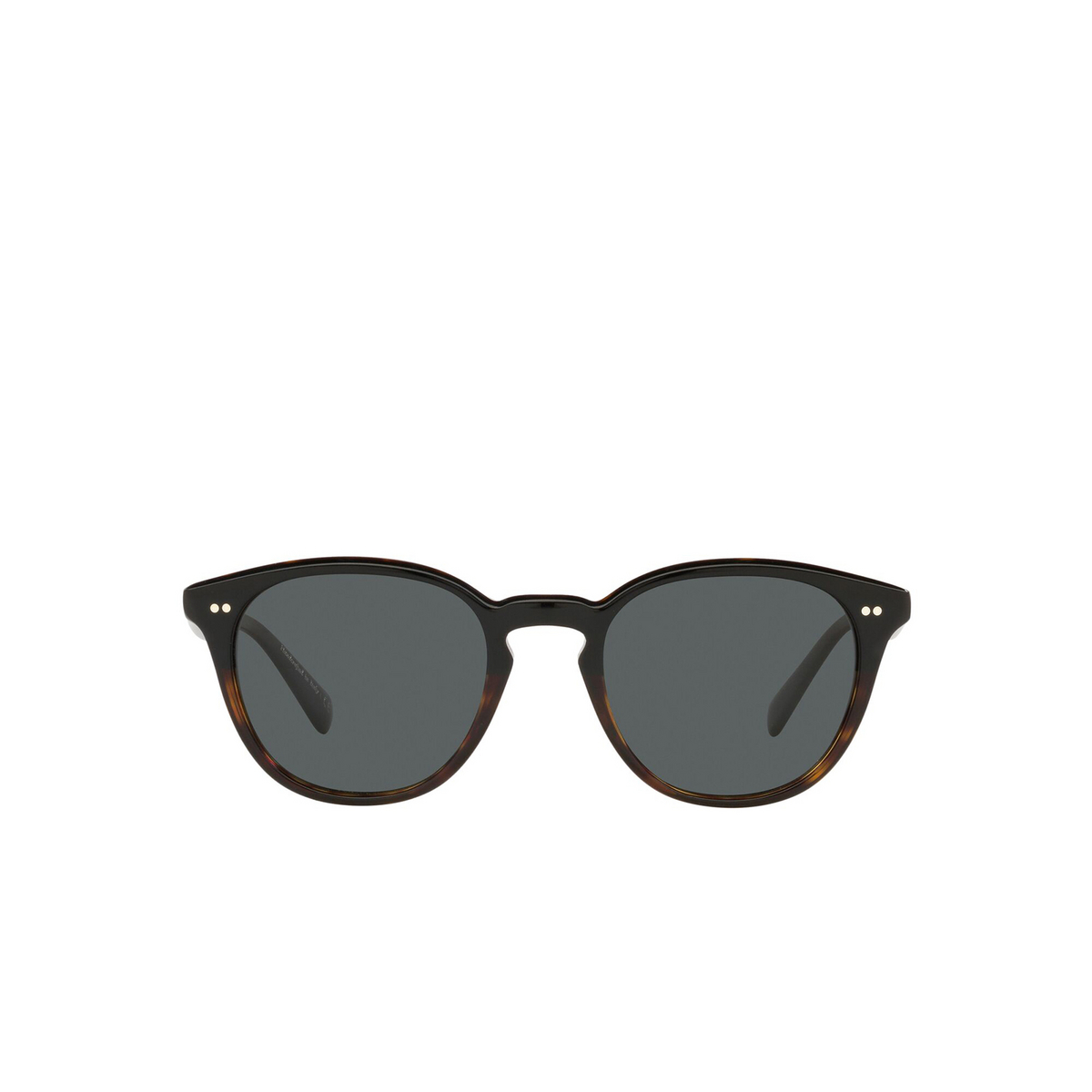 Oliver Peoples® Square Sunglasses: Desmon Sun OV5454SU color Black / 362 Gradient 1722P2 - front view.