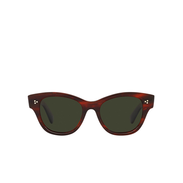 Occhiali da sole Oliver Peoples EADIE 1725P1 vintage red tortoise - frontale