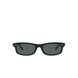 Oliver Peoples® Rectangle Sunglasses: OV5484SU Fai color 1492P2 Black 