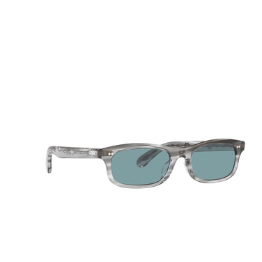 Oliver Peoples FAI Sunglasses 1737P1 grey textured tortoise - three-quarters view