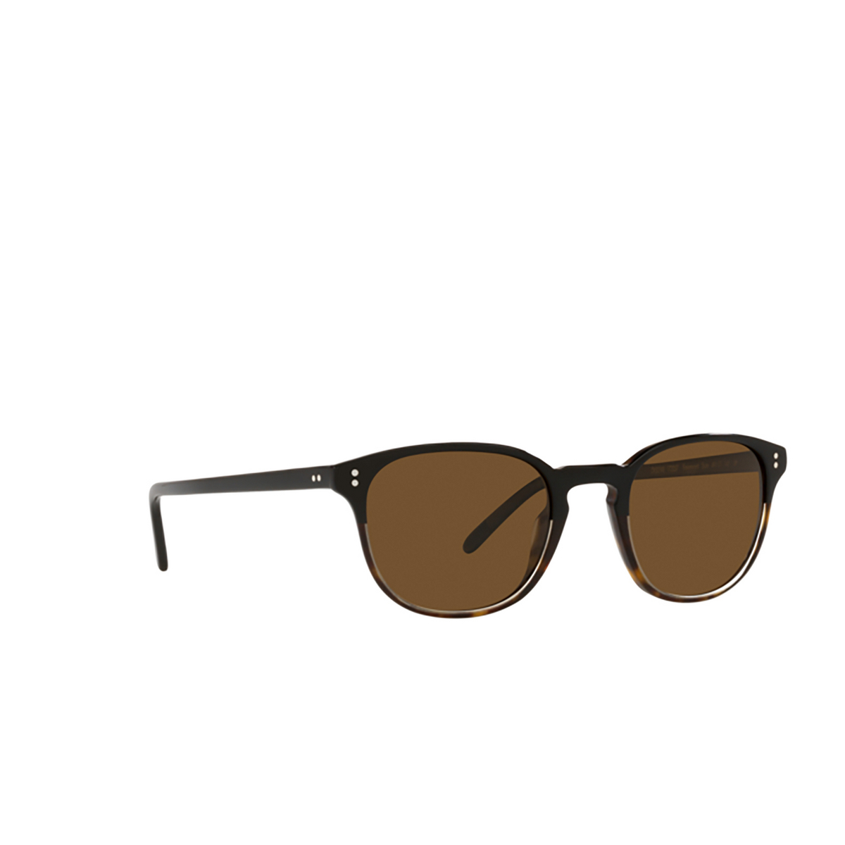 Oliver Peoples FAIRMONT Sunglasses 172257 Black / 362 Gradient - three-quarters view