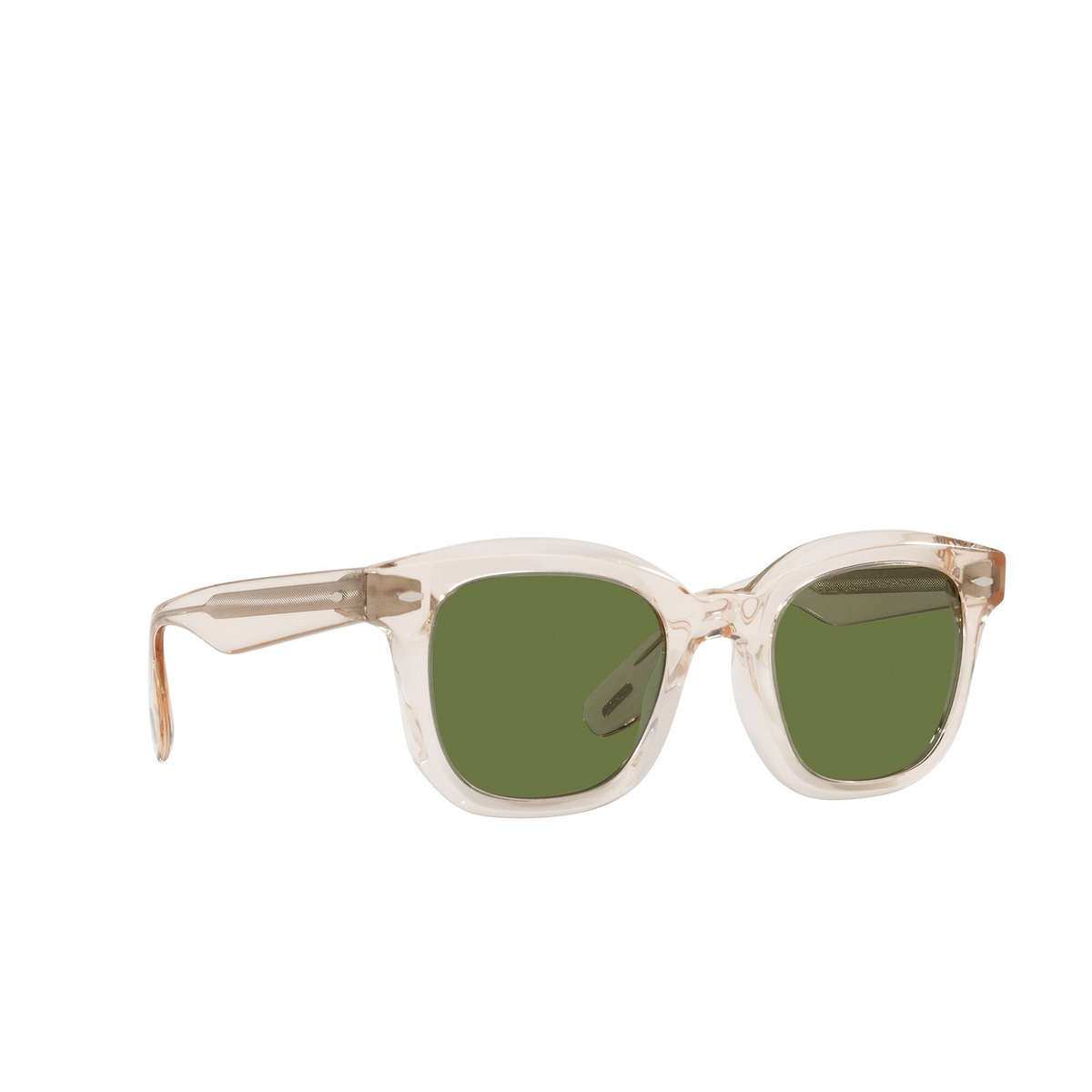 Oliver Peoples® Square Sunglasses: Filu' OV5472SU color Buff 109452 - three-quarters view.