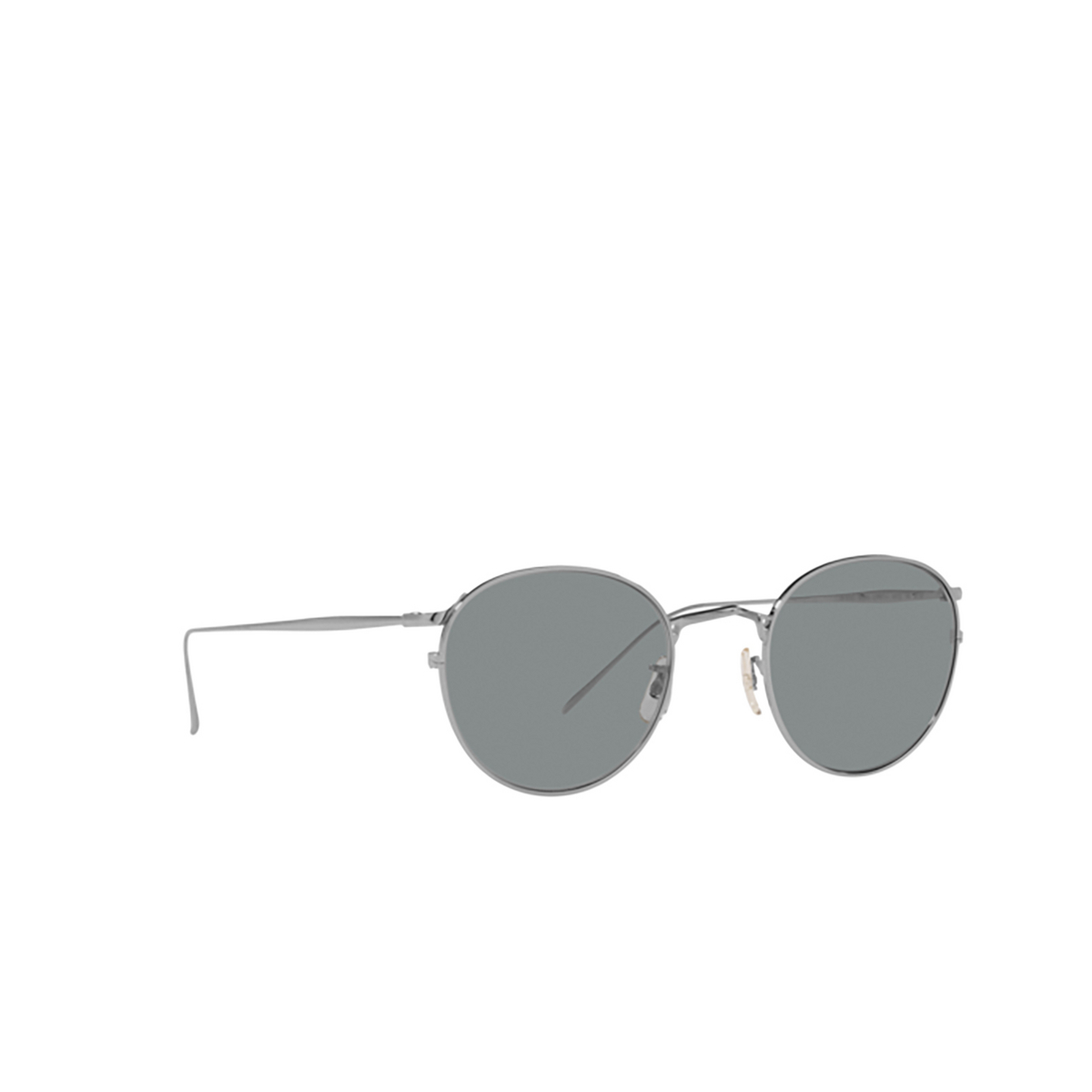 Oliver Peoples G. PONTI-4 Sunglasses 5036R5 Silver - three-quarters view