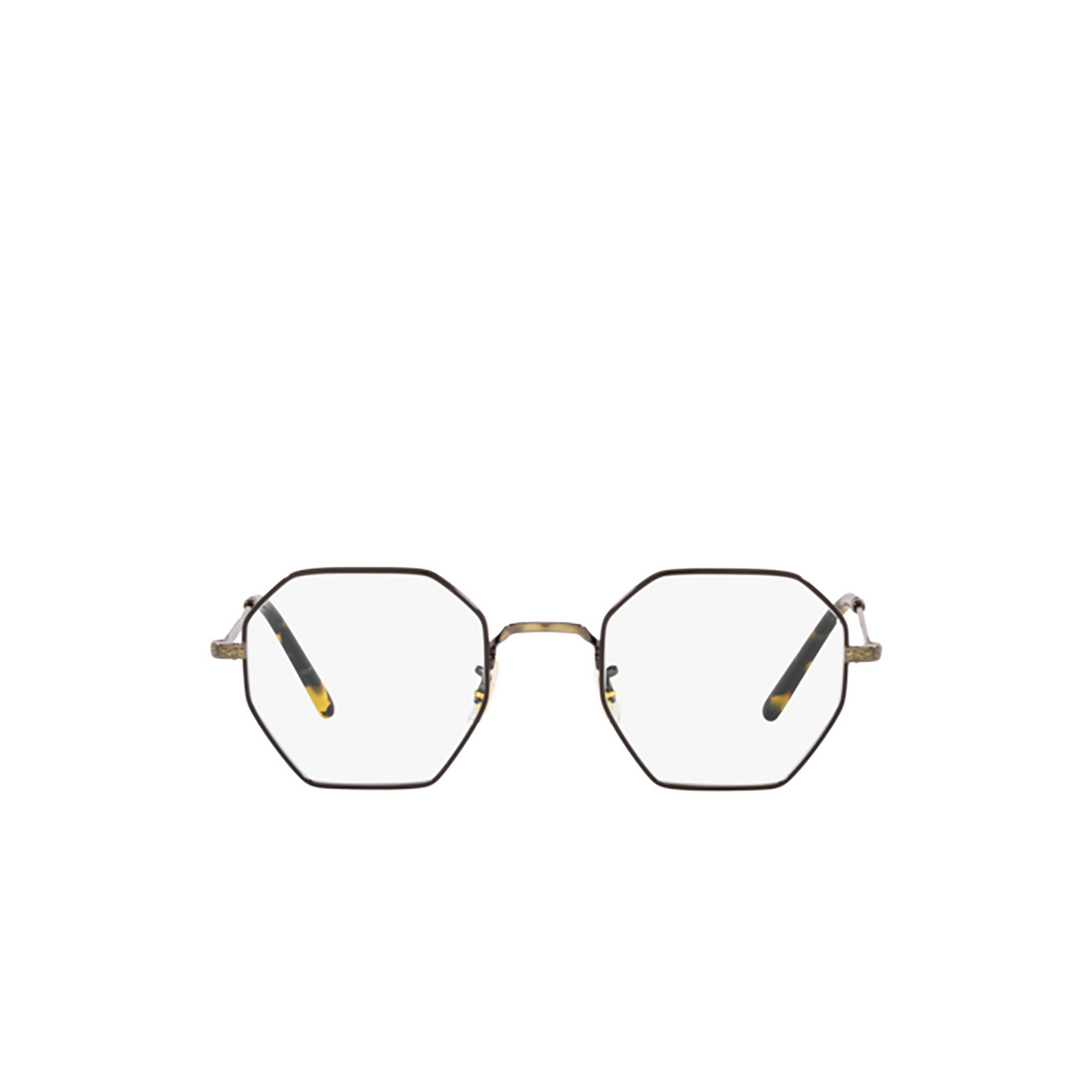 Oliver Peoples HOLENDER Eyeglasses 5317 Antique Gold / Black - front view