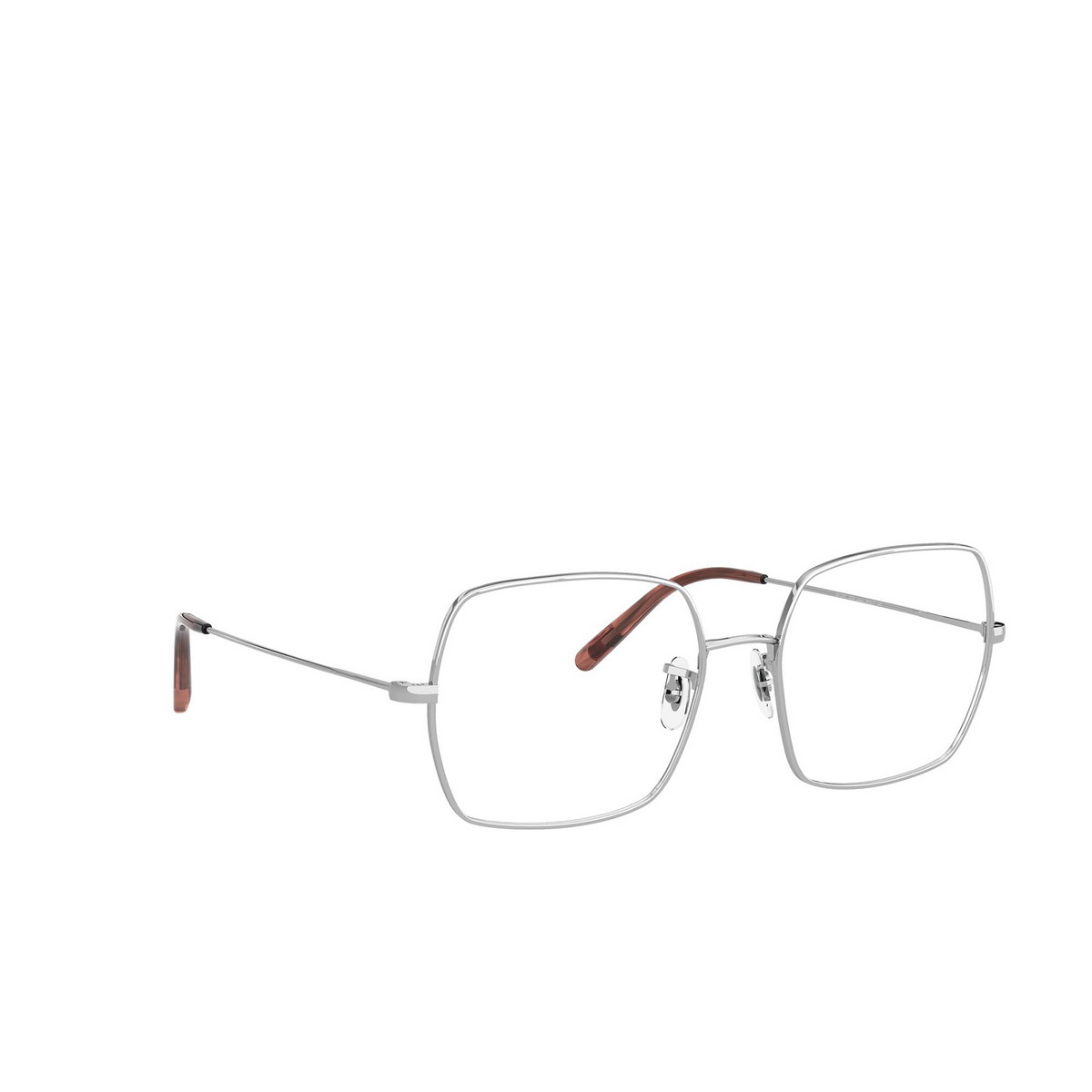Oliver Peoples JUSTYNA Eyeglasses 5036 Silver - three-quarters view