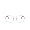 Oliver Peoples® Irregular Eyeglasses: Justyna OV1279 color Silver 5036 - product thumbnail 1/3.