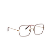 Oliver Peoples JUSTYNA Eyeglasses 5037 rose gold / burgundy - product thumbnail 2/4