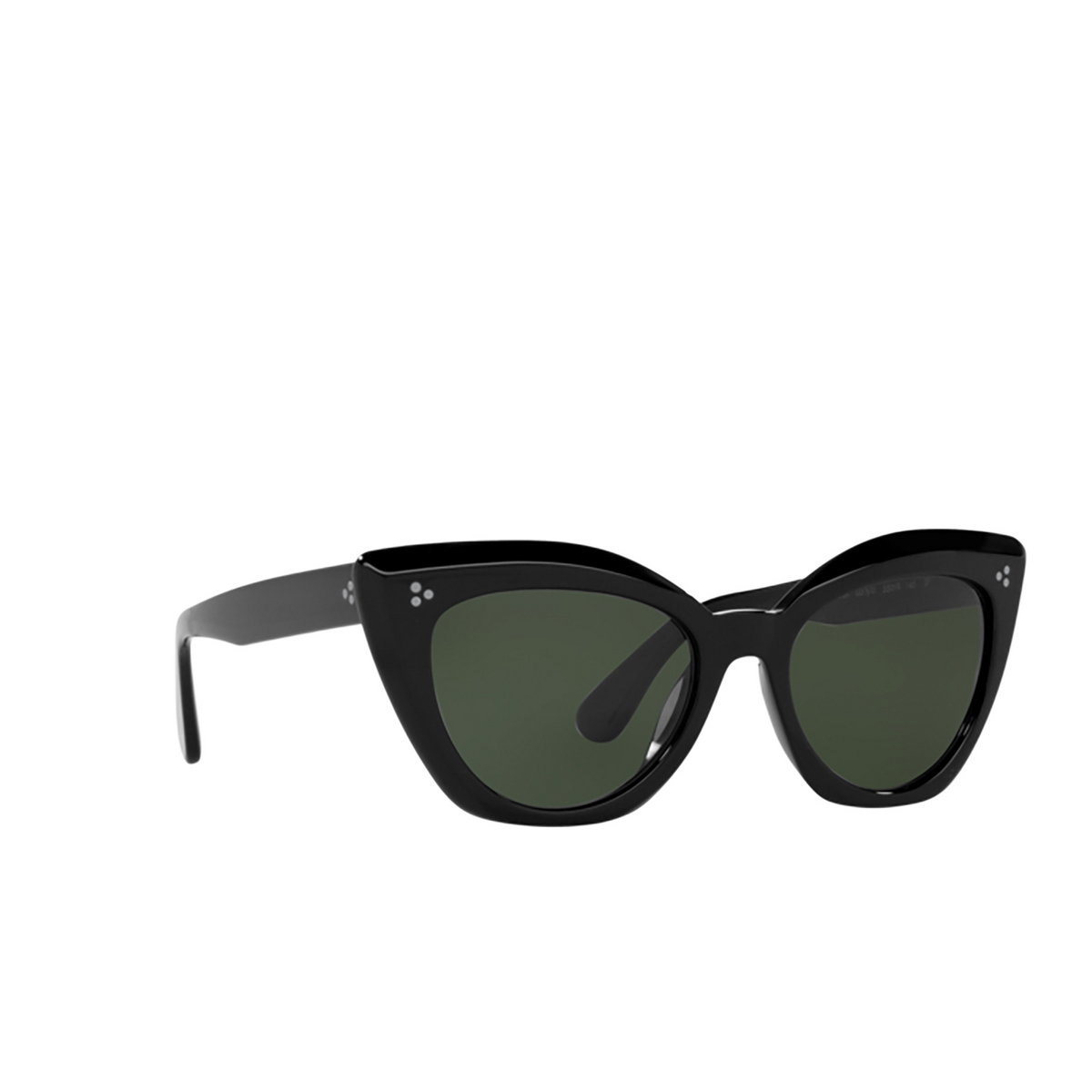 Oliver Peoples LAIYA Sunglasses 10059A Black - three-quarters view