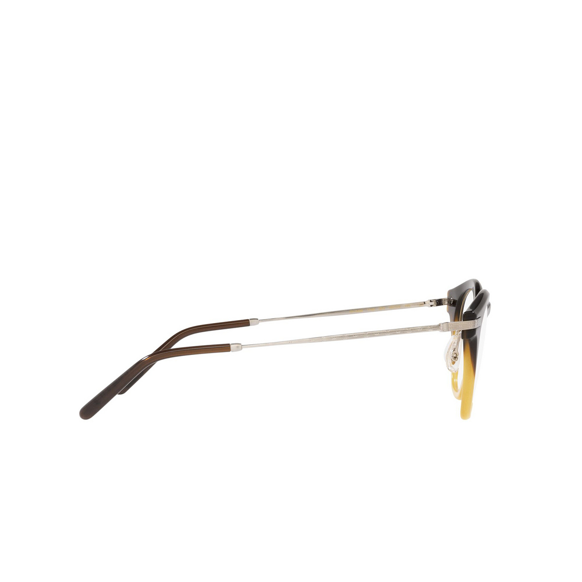 Oliver Peoples LEN Eyeglasses 1746 Whisky Gradient / Brushed Silver - product thumbnail 3/4