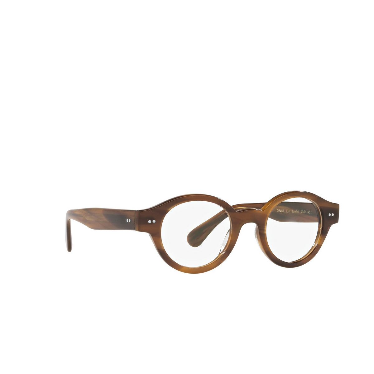 Oliver Peoples LONDELL Eyeglasses 1011 Raintree - three-quarters view
