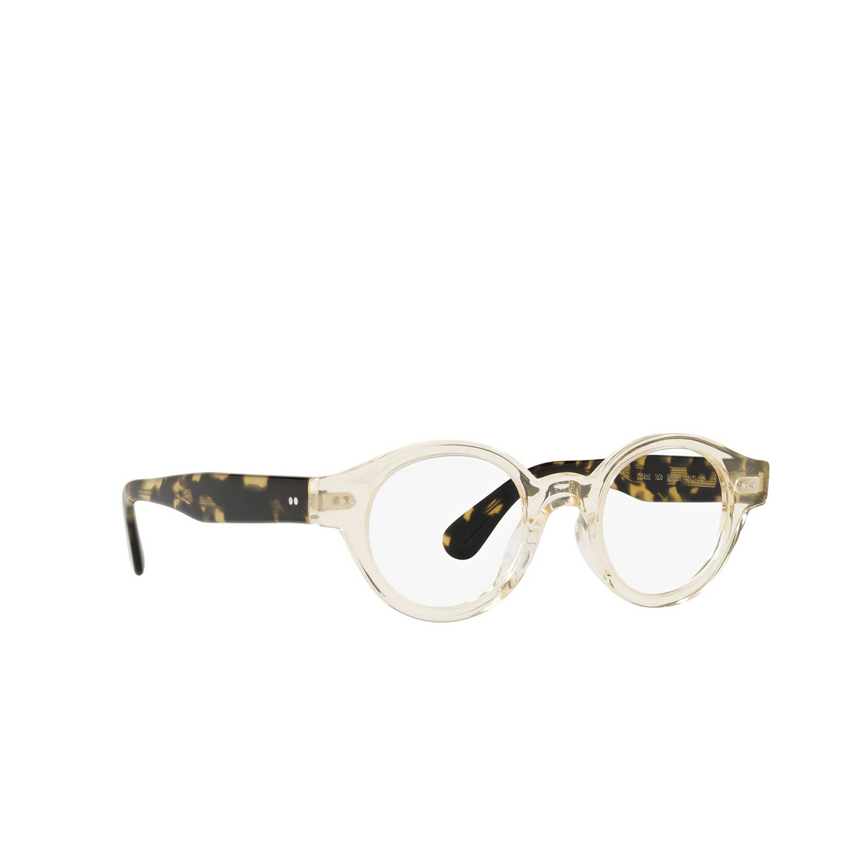 Oliver Peoples LONDELL Eyeglasses 1626 Buff - three-quarters view